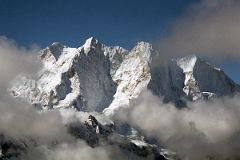 19 Makalu North Face And Chomolonzo From Langma La In Tibet